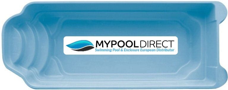 Lindos fibreglass swimming pool