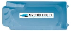 rhodos fibreglass swimming pool by My Pool Direct