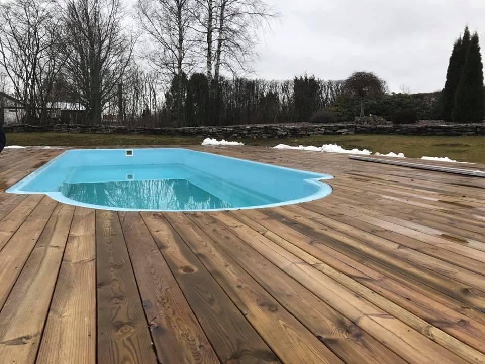 Colorado fibreglass pool