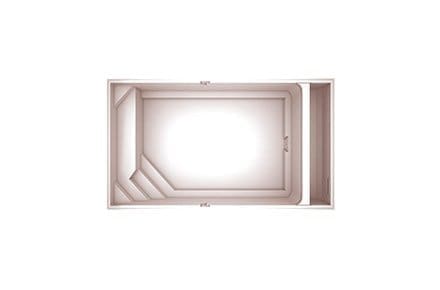 ECLYPS Range Swimming pool with submerged cover