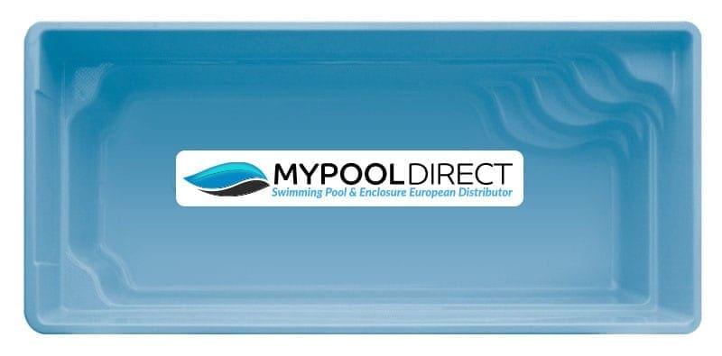 Cypr Swimming Pool 5.4m x 3m x 1.5m cypr swimming pool