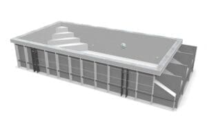 Unique Stone Dura Polymer PLUS Infinity Pool