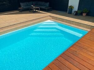 Infinity swimming pool