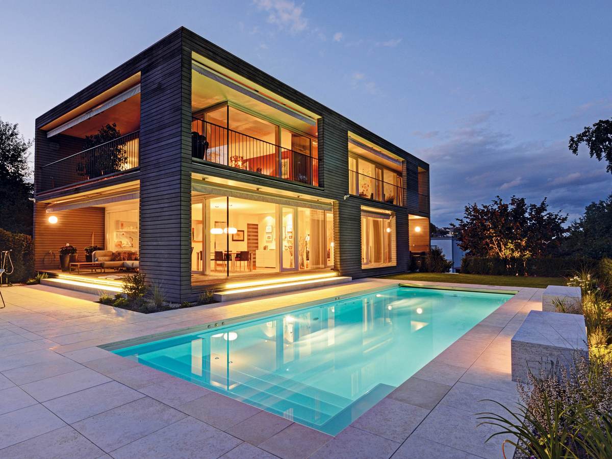 linear mosaic pool