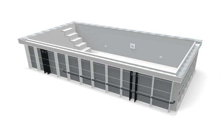 Unique Dura Polymer PLUS Infinity Pool