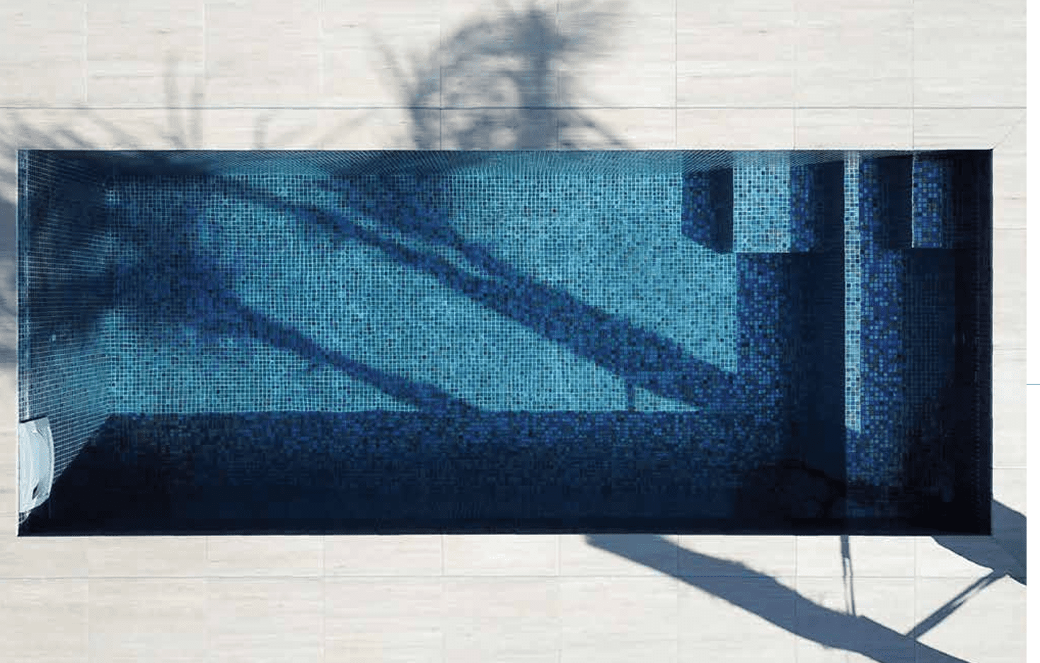 Mosaic tile finish