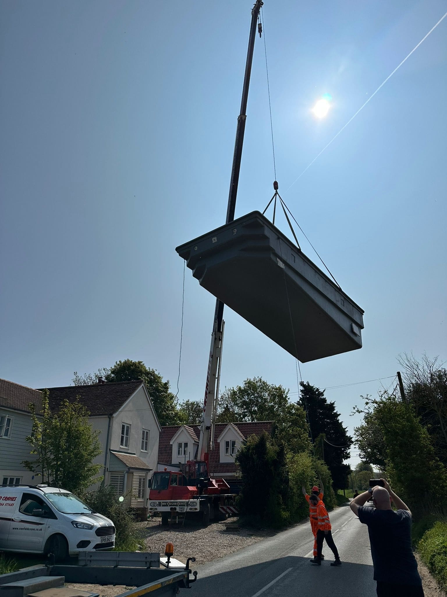 Sloping bottom pool project